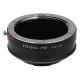 Adaptador Fotodiox Pro de Objetivos Nikon para Samsung NX  (NIK - NX - P)