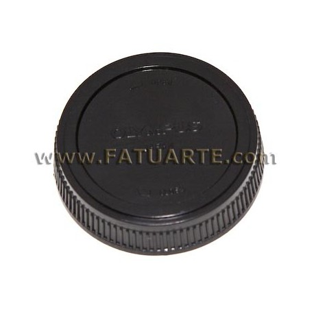 Tapa trasera para objetivos Olympus 4/3