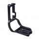 Soporte en L iShoot para disparo vertical para Canon 5D-III con empuñadura