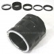 Tubos extensión para reflex de Canon EOS