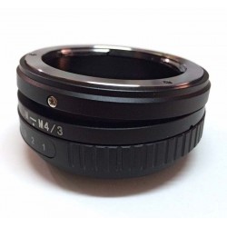 Tilt adapter for OM lens to micro-4/3 mount