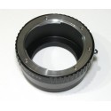 Praktica-B lens auf Fuji-X camera mount adapter