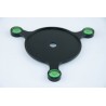 Fittest FTL763 leveling plate with 3 spirit levels