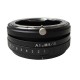 Adaptador basculable de Nikon a micro-4/3
