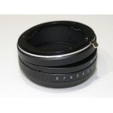 Tilt adapter for Nikon lens to Sony-E mount