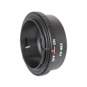 Adaptador Econ. (negro) de Canon-FD para Sony montura-E