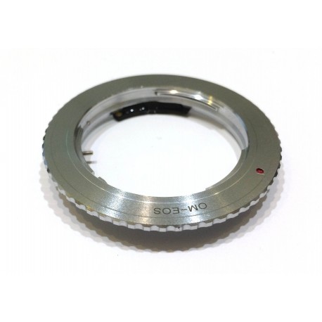 Adapter Olympus OM lens to Canon EOS  focus confirm
