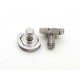 Tornillo 1/4" con ayuda de apriete en D para zapata DRS-01