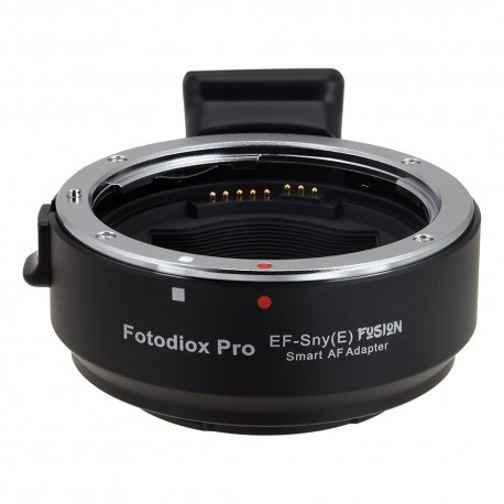 Adaptador Fotodiox Pro Auto de Canon EOS para Sony-E