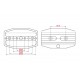 Sunwayfoto DDC-110L Screw Knob Clamp