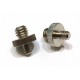 Male to male 1/4-3/8" Adapter Screw (2 pcs)