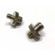 Male to male 1/4-3/8" Adapter Screw (2 pcs)