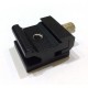 16-20mm Adjustable Flash Shoe Mount with 1/4” Female Thread