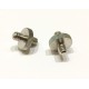 Male to male 1/4-1/4" Adapter Screw (2 pcs)