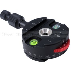 iShoot Coaxial Indexing Hydraulic Panning Clamp IS-QJ64-FD