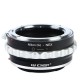 Adaptador K&F Concepts de objetivos Nikon-G para Sony NEX