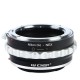 Adaptador K&F de objetivos Nikon-G para Sony montura-E
