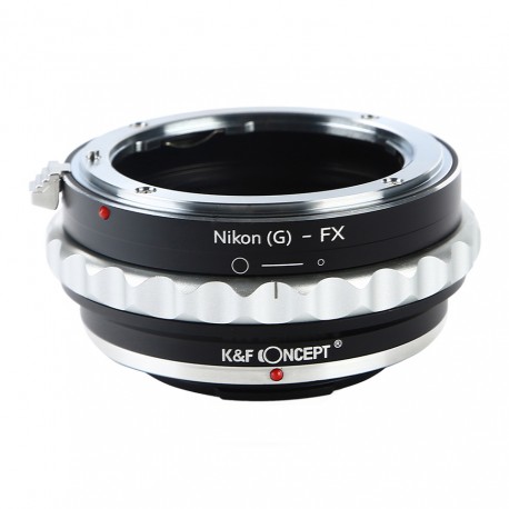 Adaptador  K&F Concept de objetivos Nikon-G para Fuji X