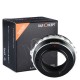 Adaptador  K&F Concept de Nikon-G a micro-4/3