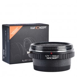 K&F Concept Objektiv Adapterring für Contax / Yashica Mount Objektive auf Nikon
