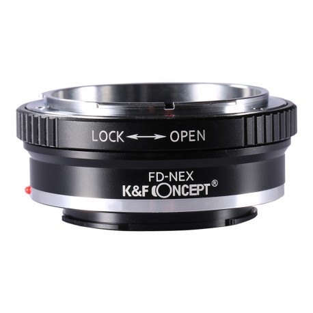 Adaptador K&F Concept. de Canon-FD para Sony NEX