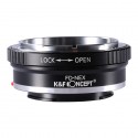 Adaptador K&F Concept de Canon-FD para Sony montura-E