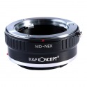 Adaptador objetivos Minolta MD para Sony NEX