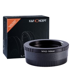 K&F Concept Adapter for M42 thread lens to NIKON (infinity focus)
