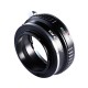 Adaptador K&F Concept objetivos Canon EOS para Sony montura-E