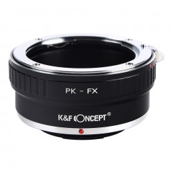 Adaptador K&F Concept de objetivos Pentax-K para Fuji-X