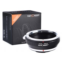 Adaptador K&F Concept de  Canon EOS para Olympus micro 4/3
