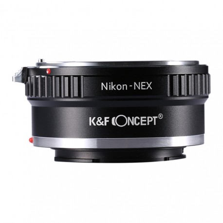 Separación Premonición mezcla AI-NEX, Adaptador K&F Concepts de objetivos Nikon a Sony montura-E ...