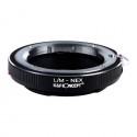 K&F Concept Objektiv Adapterring für Leica-M Mount Objektive auf Sony-E
