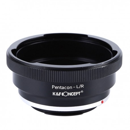 Adaptador K&F Concept de objetivos Pentacon Six para Leica-R