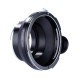 Adaptador K&F Concept de objetivos Pentax-67 para Canon EOS