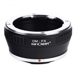 Adaptador K&F concepts Objetivos Olympus OM para Fuji-X