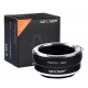 K&F concept Praktica-B lens to Sony-E camera mount adapter