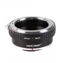 Adaptador  K&F Concept de Nikon a micro-4/3