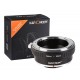 Adaptador  K&F Concept de Nikon a micro-4/3