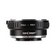 Adaptador  K&F Concept de Nikon a micro-4/3