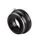 K&F Concept Objektiv Adapterring für Nikon Mount Objektive auf  Olympus micro-4/3