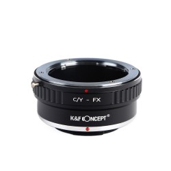 K&F Concept Objektiv Adapterring für Yashica/Contax Objektive auf Fuji-X Kamera