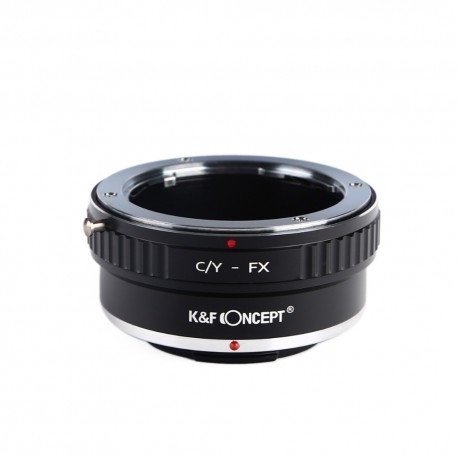 K&F Concept Objektiv Adapterring für Yashica/Contax Objektive auf Fuji-X Kamera
