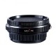 Adapterring  K&F Concept für Objektiv  Minolta-MD auf Pentax-K