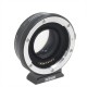 Reductor Focal ULTRA II Metabones de Canon-EF (T) a Sony montura-E