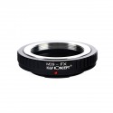 Adaptador K&F concept de objetivos rosca Leica-M39 para Fuji-X