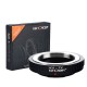 K&F Concept Adapterring Leica Schraub M39 für Fuji-X