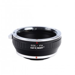 Adaptador K&F concept de objetivos Canon EOS para Fuji-X