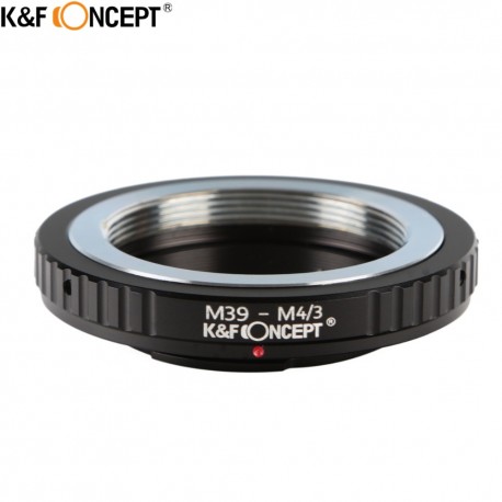 Adaptador K&F Concept  Leica rosca M39 para Olympus micro 4/3