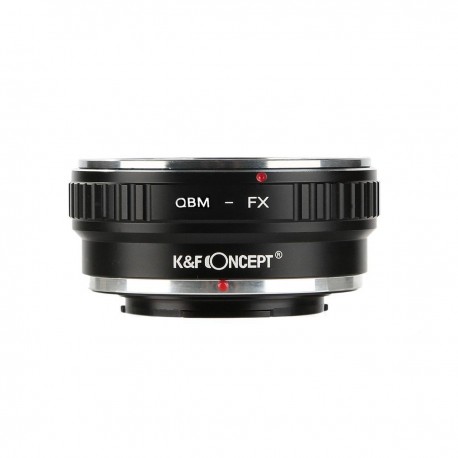 K&F Concept QBM-NEX Objektivadapter für Rollei QBM Objektiv an Fuji FX-Mount Kamera